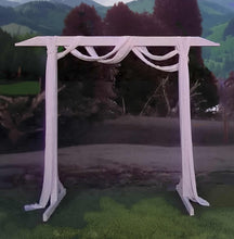 Load image into Gallery viewer, White Wooden Arbour / Arch (NO FLOWERS) – HIRE ONLY