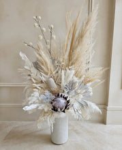 Load image into Gallery viewer, Boho flowers urn smaller size - HIRE ONLY