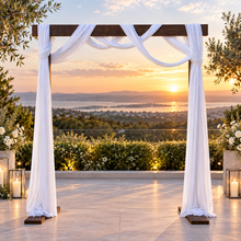 Load image into Gallery viewer, Rustic Wooden Arbour, arch - HIRE ONLY