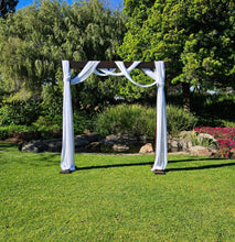 Load image into Gallery viewer, Rustic Wooden Arbour, arch - HIRE ONLY