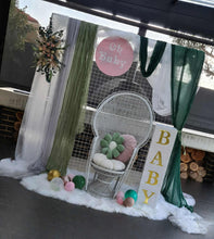 Load image into Gallery viewer, White mesh, green / pink – Baby Advanced Package - HIRE ONLY