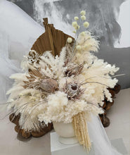 Load image into Gallery viewer, Boho urns & white mesh Birthday package w rug - HIRE ONLY