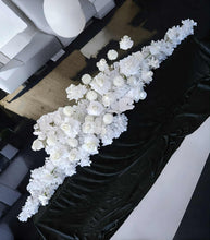 Load image into Gallery viewer, White Bride & Groom table flowers - HIRE ONLY