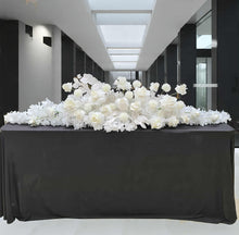 Load image into Gallery viewer, White Bride & Groom table flowers - HIRE ONLY