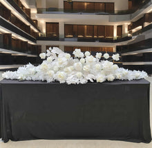 Load image into Gallery viewer, White Bride & Groom table flowers - HIRE ONLY