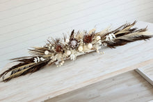 Load image into Gallery viewer, Boho Style Bride & Groom Table flowers – 2.5m long