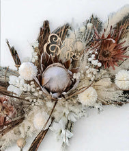 Load image into Gallery viewer, Boho Style Bride & Groom Table flowers – 2.5m long