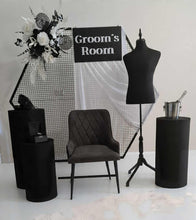 Load image into Gallery viewer, Grooms Preparation Room – Deluxe Set up - HIRE ONLY