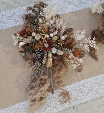 Load image into Gallery viewer, Australian native (boho rustic) dry hanging flowers for arch / backrop / arbour - MEDIUM - HIRE ONLY