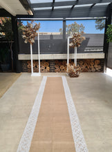 Load image into Gallery viewer, Wedding aisle runner – Boho style - HIRE ONLY