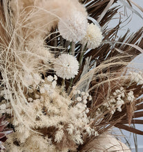 Load image into Gallery viewer, Tall Boho Rustic flowers urn - XL - HIRE ONLY