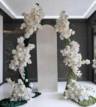 Load image into Gallery viewer, Set of 3 White Curved backdrop arch frames - HIRE ONLY