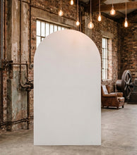 Load image into Gallery viewer, Foldable plain white arch backdrop - 1.8m - HIRE ONLY