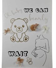 Load image into Gallery viewer, Baby shower neutral package w Queen peacock chair - HIRE ONLY