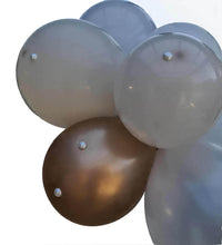 Load image into Gallery viewer, Baby shower neutral welcome sign w flowers & balloons - HIRE ONLY