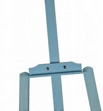 Load image into Gallery viewer, Blue wash wooden easel – 1.55m - HIRE ONLY