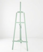 Load image into Gallery viewer, Sage green wooden easel – 1.55m - HIRE ONLY