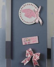 Load image into Gallery viewer, Baby shower – GENDER REVEAL – blue / pink welcome sign (easel, board & balloons) - HIRE ONLY