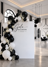 Load image into Gallery viewer, Popular rectangular white backdrop – 2.1m tall - HIRE ONLY