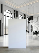 Load image into Gallery viewer, Popular rectangular white backdrop – 2.1m tall - HIRE ONLY