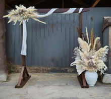 Load image into Gallery viewer, Wooden Arbour Boho Package - HIRE ONLY