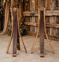 Load image into Gallery viewer, Rustic flower stand (no flowers) 1m tall - HIRE ONLY