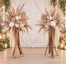 Load image into Gallery viewer, Rustic flower stand (no flowers) 1m tall - HIRE ONLY