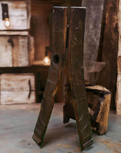 Load image into Gallery viewer, Rustic flower / mirror stand (no flowers/mirror) - 77cm tall - HIRE ONLY