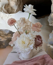 Load image into Gallery viewer, Boho blush romantic table / aisle flowers - HIRE ONLY