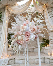 Load image into Gallery viewer, Boho blush romantic hanging flowers LARGE - HIRE ONLY