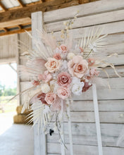 Load image into Gallery viewer, Boho blush romantic hanging flowers LARGE - HIRE ONLY