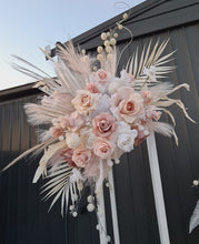 Load image into Gallery viewer, Boho blush romantic hanging flowers LARGE - HIRE ONLY