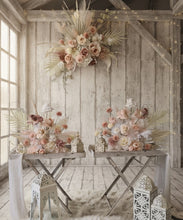 Load image into Gallery viewer, Boho blush romantic floor / plinth / table flowers - HIRE ONLY