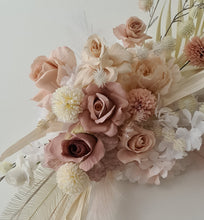 Load image into Gallery viewer, Boho blush romantic hanging flowers MEDIUM - HIRE ONLY