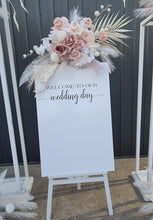 Load image into Gallery viewer, Boho blush romantic hanging flowers MEDIUM - HIRE ONLY