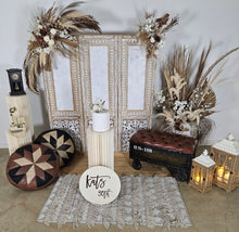 Load image into Gallery viewer, Boho rustic set up package – Option 1 - HIRE ONLY