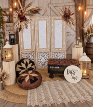 Load image into Gallery viewer, Boho rustic set up package – Option 2 - HIRE ONLY