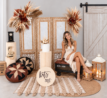 Load image into Gallery viewer, Boho rustic set up package – Option 2 - HIRE ONLY