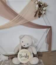 Load image into Gallery viewer, Hexagonal Backdrop Baby shower neutral / nude - Package 1 - HIRE ONLY