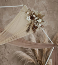 Load image into Gallery viewer, Hexagonal Backdrop Neutral & Nude colours – Package 1 - HIRE ONLY