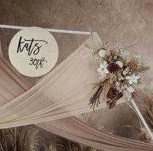 Load image into Gallery viewer, Hexagonal Backdrop Neutral & Nude colours – Package 1 - HIRE ONLY