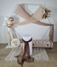 Load image into Gallery viewer, Hexagonal Backdrop Neutral & Nude colours – Package 2 - HIRE ONLY