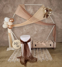 Load image into Gallery viewer, Hexagonal Backdrop Neutral & Nude colours – Package 2 - HIRE ONLY