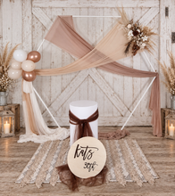 Load image into Gallery viewer, Hexagonal Backdrop Neutral & Nude colours – Package 3 - HIRE RANGE