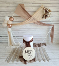 Load image into Gallery viewer, Hexagonal Backdrop Neutral & Nude colours – Package 3 - HIRE RANGE