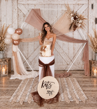 Load image into Gallery viewer, Hexagonal Backdrop Neutral & Nude colours – Package 3 - HIRE RANGE