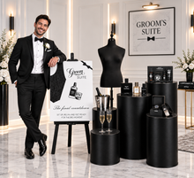 Load image into Gallery viewer, Grooms Preparation Room - Set up Option 4 - HIRE ONLY