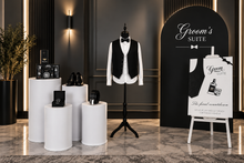 Load image into Gallery viewer, Grooms Preparation Room - Set up Option 8 - HIRE ONLY
