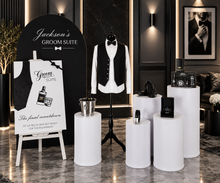 Load image into Gallery viewer, Grooms Preparation Room - Set up Option 8 - HIRE ONLY