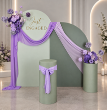 Load image into Gallery viewer, Green & purple violet Party Package - HIRE ONLY